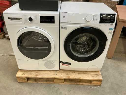 Machine à laver et sèche-linge