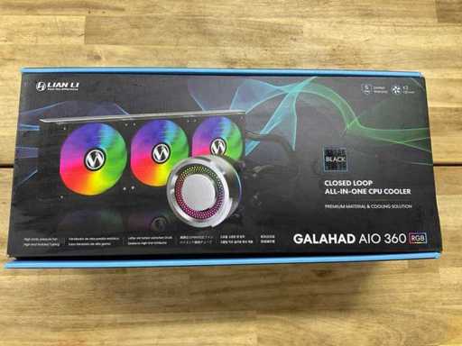 Lian Li Galahad A10 360 All-in cu un cooler de procesor