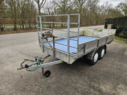 1985 Anssems Platform break A-s 2000vv Remorcă