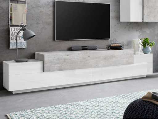 meuble TV - 3 rabbats
