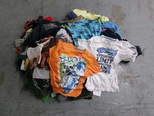 Kids Shirt Mix, used (R12) 140x)