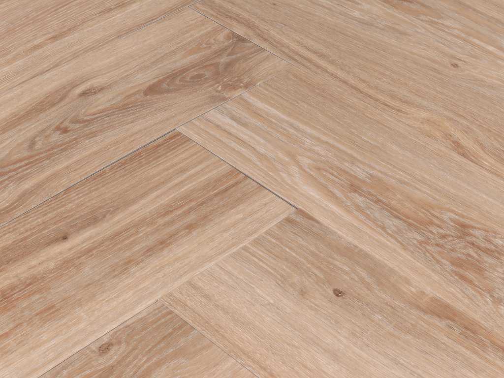 117 m2 PVC dryback herringbone - 632 x 158 x 2.5 mm