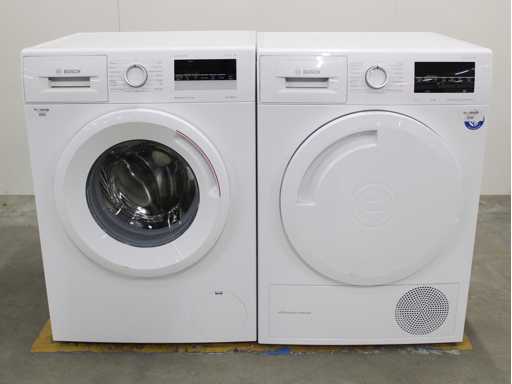 Bosch Series|4 VarioPerfect EcoSilence Drive Washing Machine & Bosch Series|6 SelfCleaning Condenser Dryer