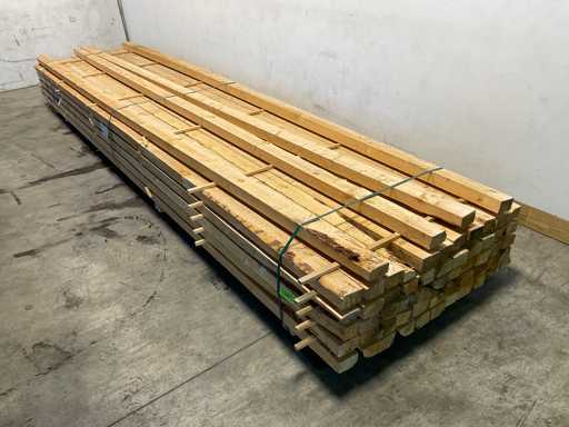 Poutre d’épicéa 500x9,8x5,8 cm (57x)