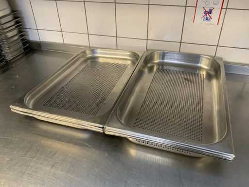 GN 1/1 - Plateau gastronorme perforé (6x)