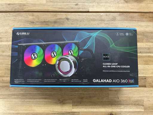 LIAN LI Closed Loop All-In-One CPU Cooler Galahad Aio 360