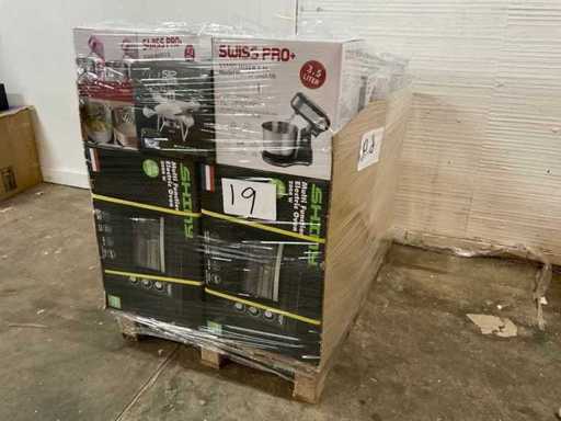 Palette de biens de consommation