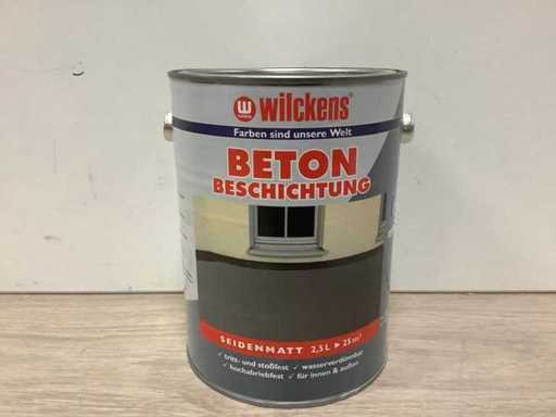 Peinture pour béton Wilckens RAL 7032 (3x)