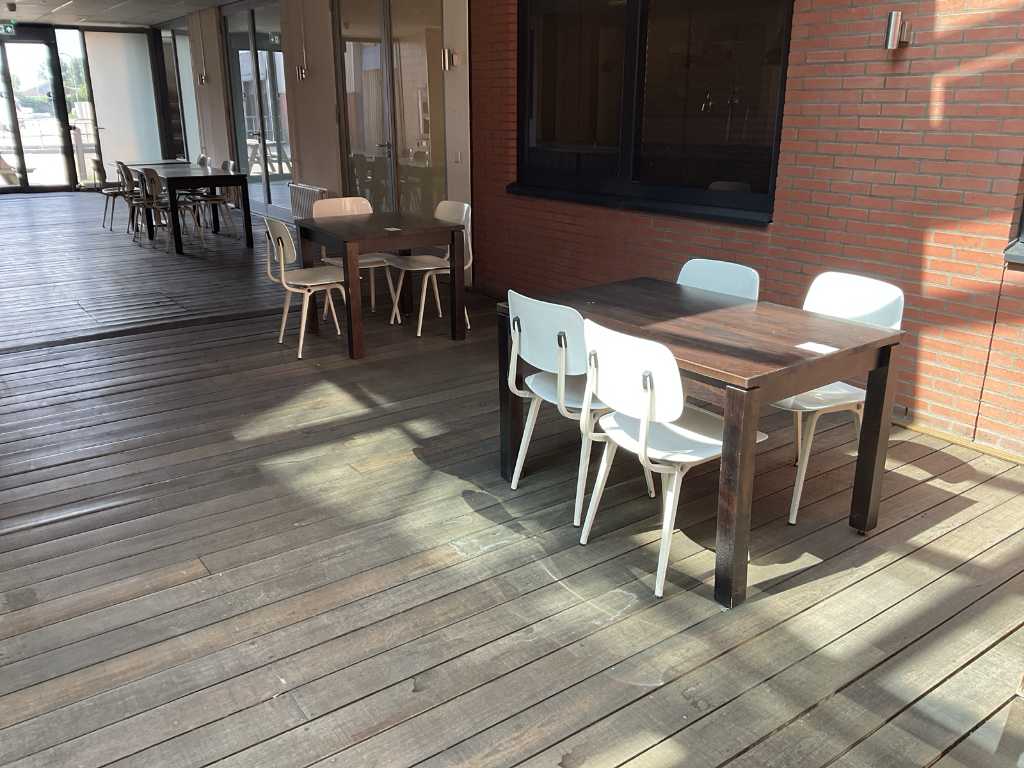 Canteen table with chairs