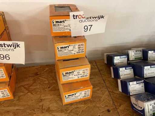 4 scatole di bulloni di ancoraggio