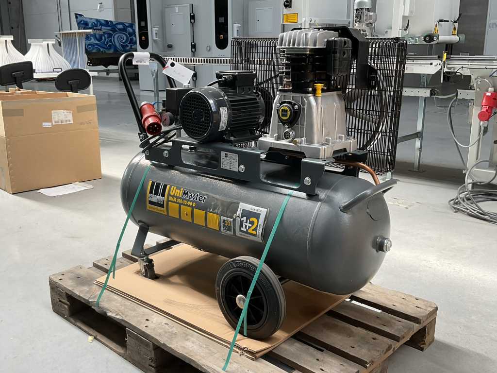 2018 Schneider UNM 510-10-90D Zuigercompressor