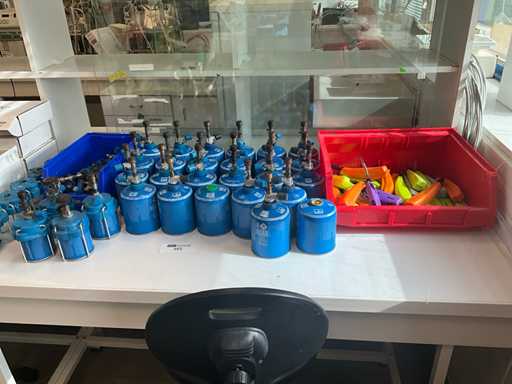 Lot de réchaud à gaz + allume feu