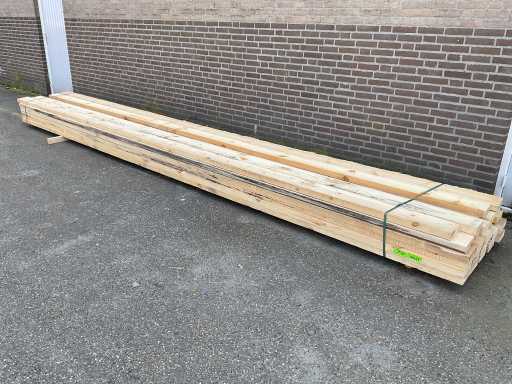 Pine beam 600x15x5 cm (15x)
