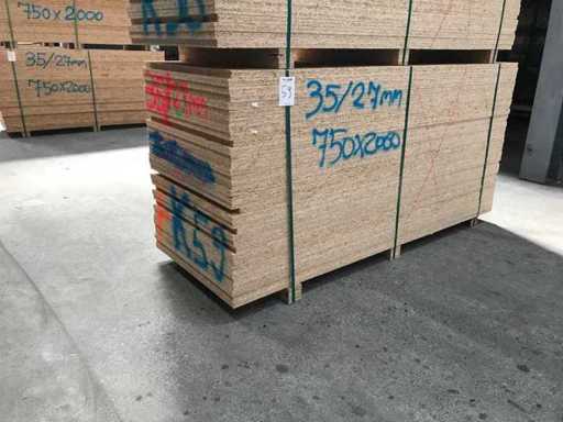 Fogli OSB 27mm 750x2000mm (35x)