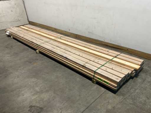 Vuren plank geschaafd 480x12x3,8 cm (30x)