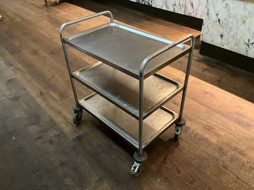 Blanco - RVS serveerwagen