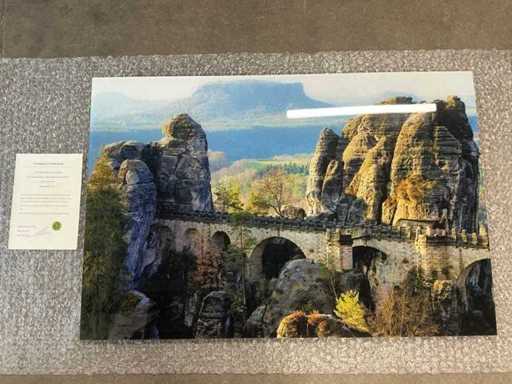 Stampa "Ponte della Bastei, Sassone"