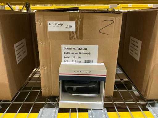 Ferramenta per porte a rosetta rotonda Brio (32x)
