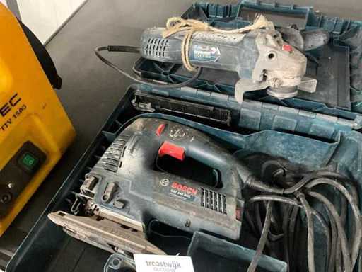 Bosch-Stichsäge & Winkelschleifer