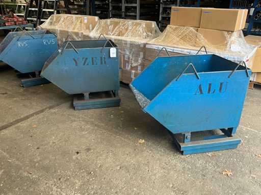 Tipping tipping bucket (3x)