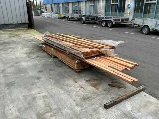 Hardhouten Regel Geschaafd (153x)