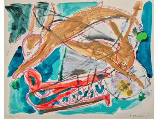 Zeefdruk Anton Vrede