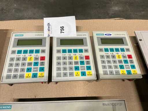 Panou de control Siemens Coros OP5-A1 (3x)