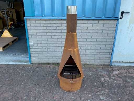 Denver Corten - Tuinhaard 44x125 cm