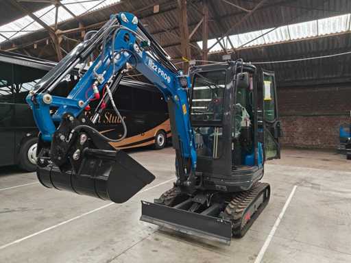 Mini excavators and scissor lifts