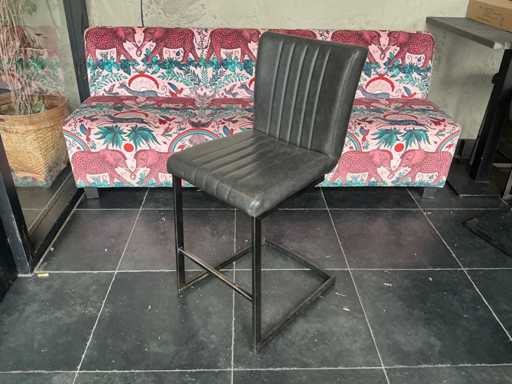 Barkruk met hoge rug (6x)