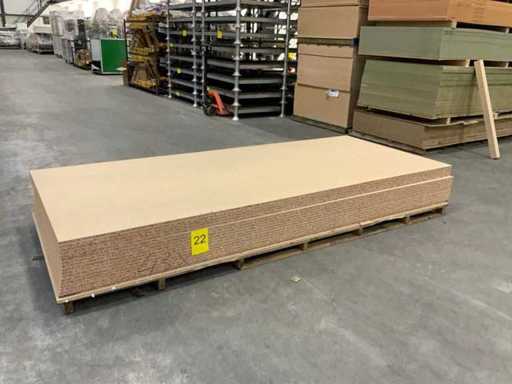 Spaanplaat kaal 3055x1250x18mm (17x)