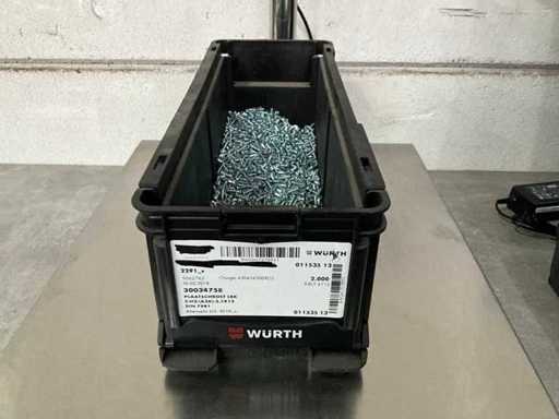 Würth 4.02 kg Plaatschroef LBK 3,5 x 13 in stapelbare bak