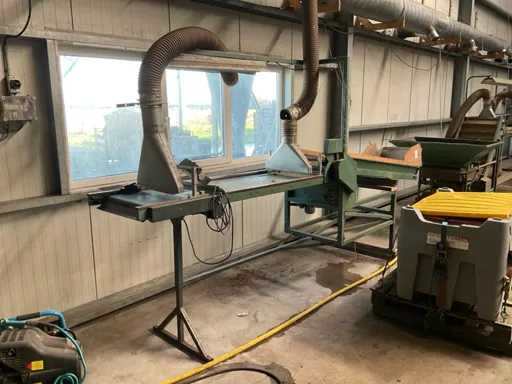 Trasportatore di lettura Cremer con trasportatore elevatore