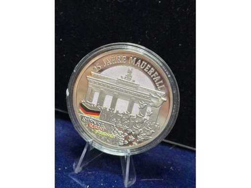 25º anniversario della caduta del Muro di Berlino Moneta commemorativa