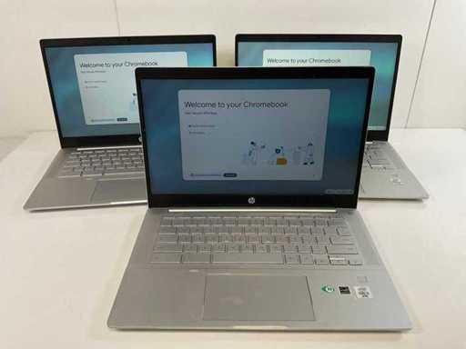 HP Pro C640 14", Core i5 10th Gen, 8 GB RAM, 64 GB SSD TouchScreen ChromeBooks (3x)