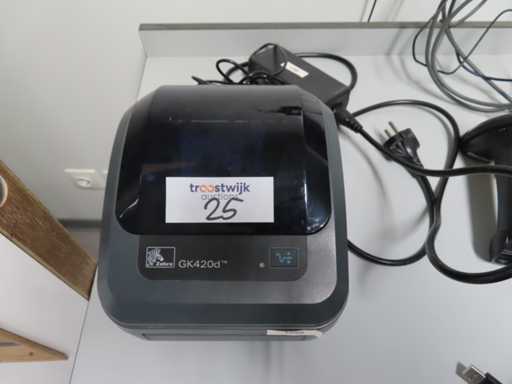 Zebra - GK420D - Imprimantă de etichete