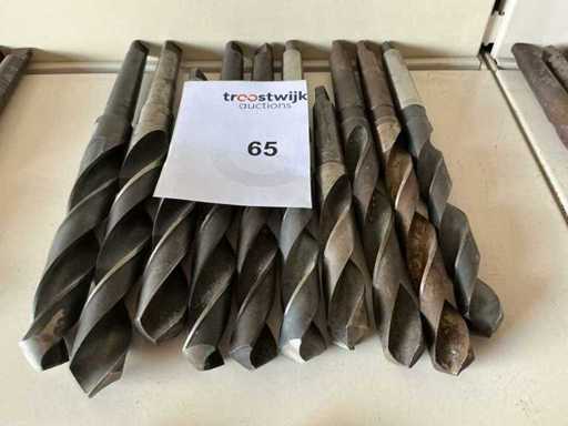 Lot Metal Drills HSS (10x)