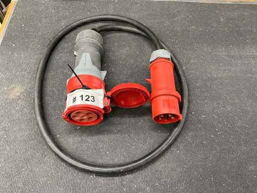 Adaptor CEE 32 A cablu de alimentare - lungime de 1,5 m