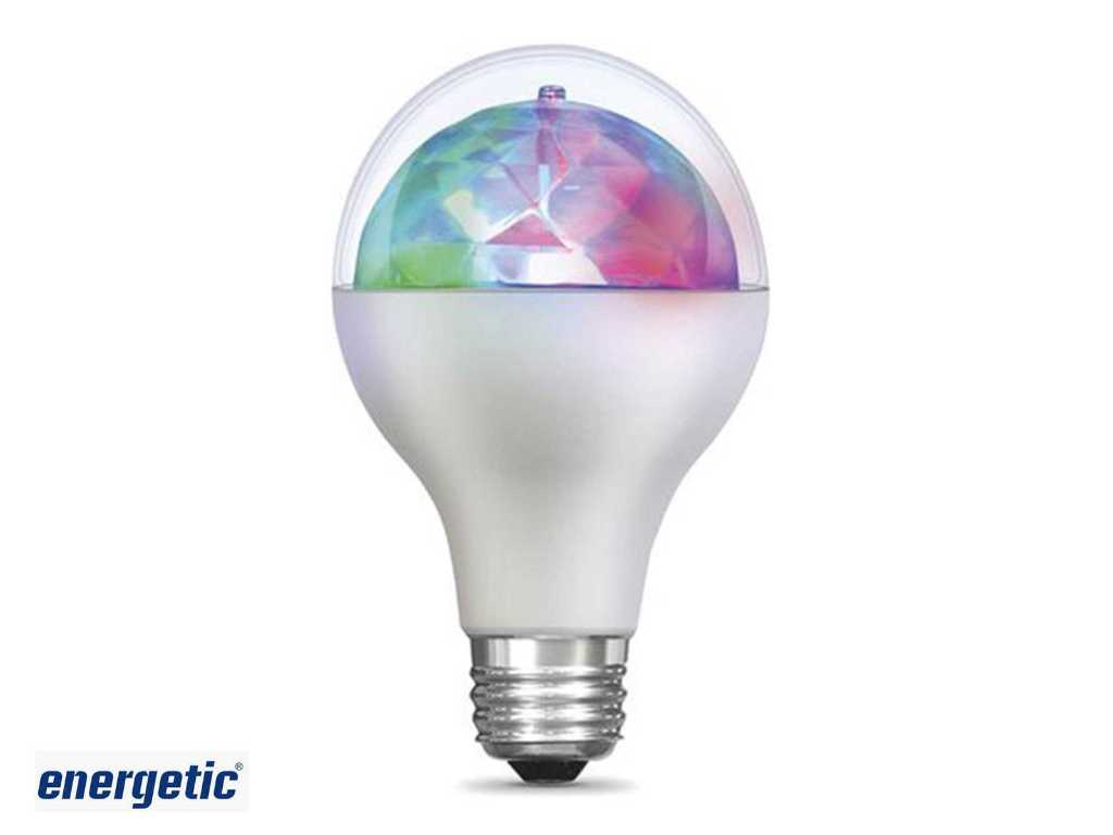 Energetic - Disco LED light source E27 (600x)