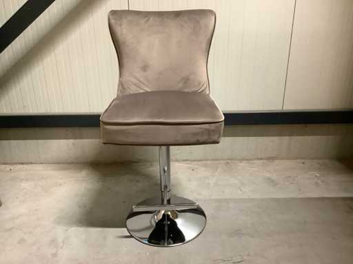 Great Home - Bar Stool Taupe (4x)
