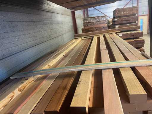 Gehobelte Laubholzlinien 2000-3000x68x45mm (88x)