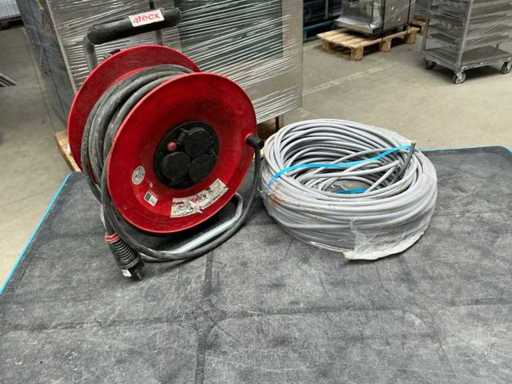 Extension cable reel