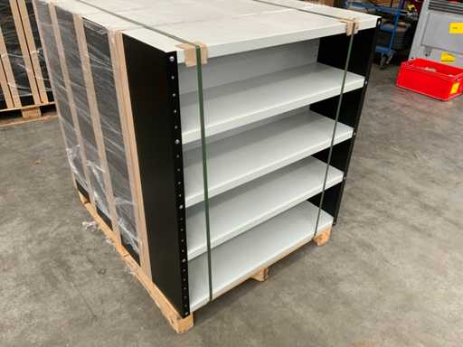 Povag Omp707 Magazijn legbordkast 100x30x108cm