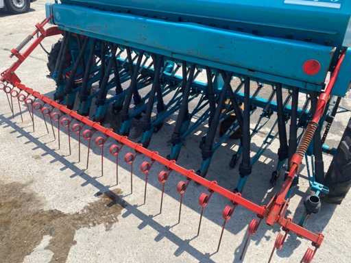 SULKY MASTER Seminatrice meccanica 3 m, 21 vomeri con erpice