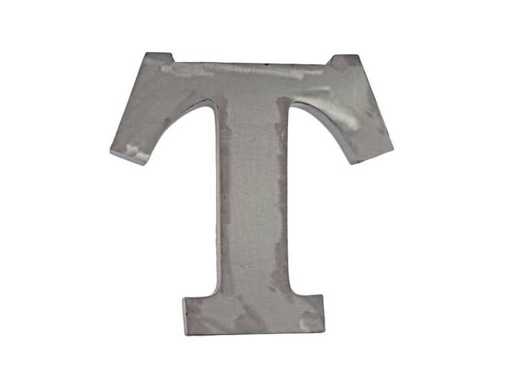 Quip & Co 30cm Metallbuchstabe T (10x)