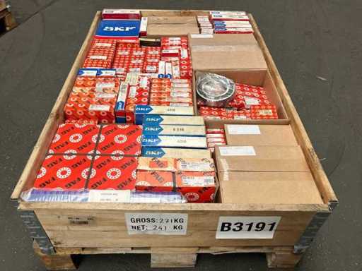 FAG / SKF / Nachi - Lot de divers paliers industriels 241KG