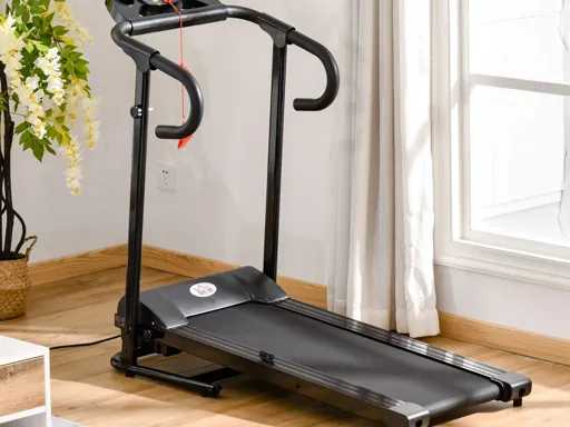 Opvouwbare elektrische loopband V. max 10 km/u vermogen 550 W