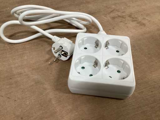 Power strip 4-way, 3680 watt (19x)