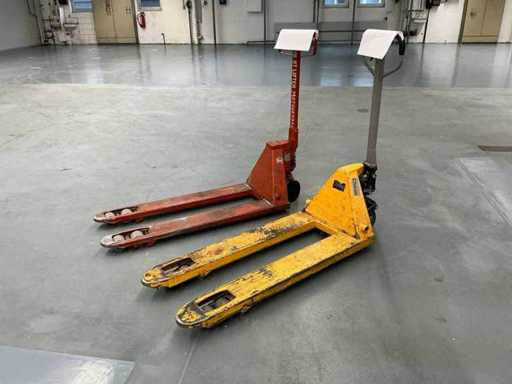 Handgabelhubwagen (2x)