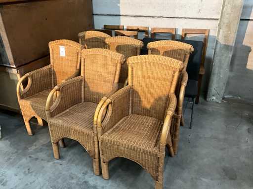 Partij diverse Terrasstoel